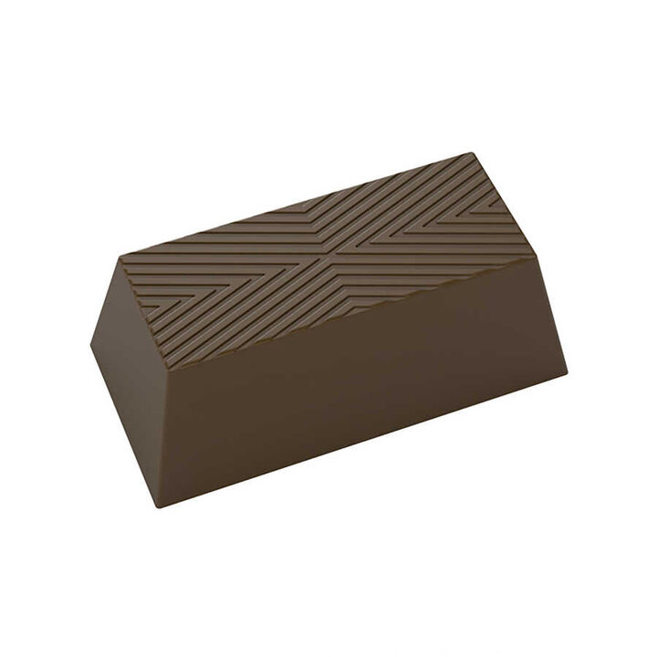 Rectangle Praline with Lines Mould No: 562