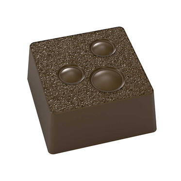  - Square with Texture Mould No: 605