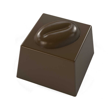 - Square with Coffee Bean Mould No: 65