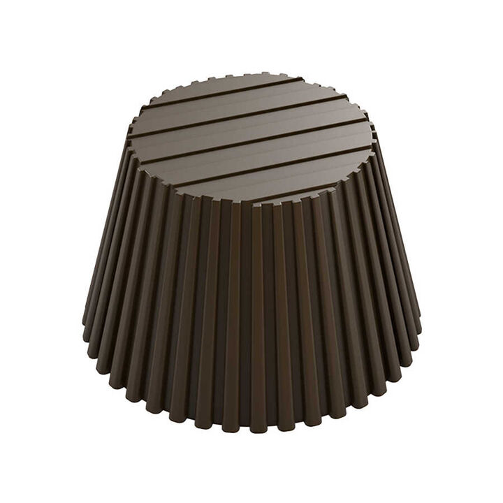 Ridged Cup with Stripes Mould No: 102