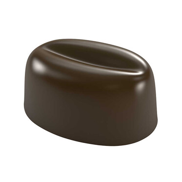  - Oval Praline with Groove Mould No: 108