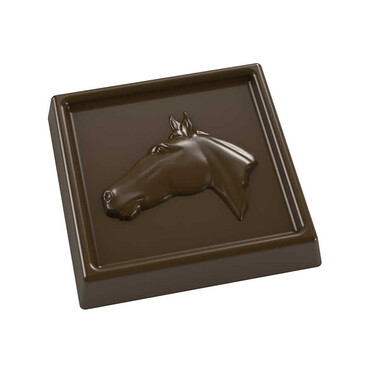  - Square with Horse Mould No: 135