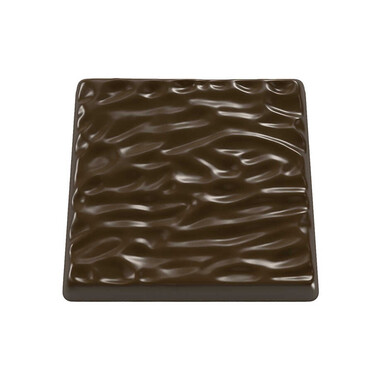  - Square Caraque with Waves Mould No: 20