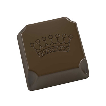  - Square Praline with Crown Mould No: 259
