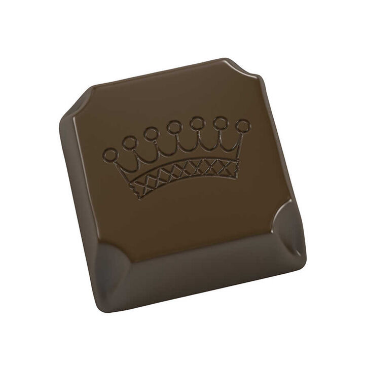 Square Praline with Crown Mould No: 259
