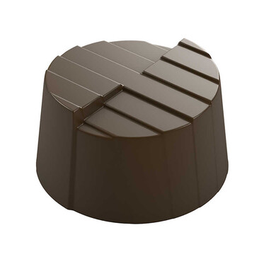 Round Praline with Design Mould No: 294 - Thumbnail
