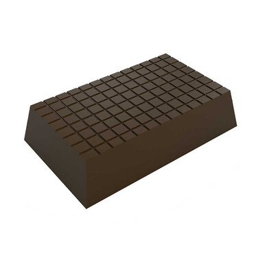  - Jumbo Rectangle Praline with Lines Mould No: 38