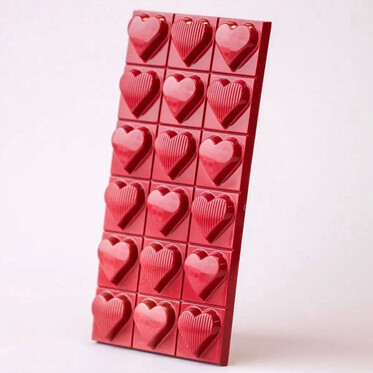 18-Piece Break Up Bar with Heart Mould No: 225 - Thumbnail