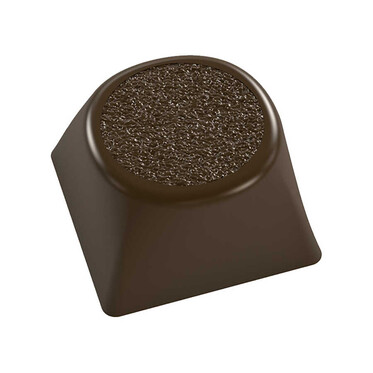  - Square Praline with Textured Top Mould No: 422